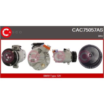 Compresor, aire acondicionado - CASCO CAC75057AS