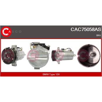 Compresor, aire acondicionado - CASCO CAC75058AS