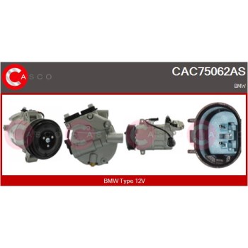 Compresor, aire acondicionado - CASCO CAC75062AS