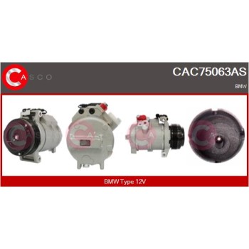 Compresor, aire acondicionado - CASCO CAC75063AS