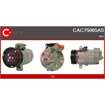 Compresor, aire acondicionado - CASCO CAC75065AS