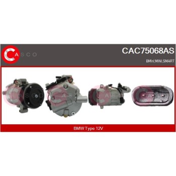 Compresor, aire acondicionado - CASCO CAC75068AS
