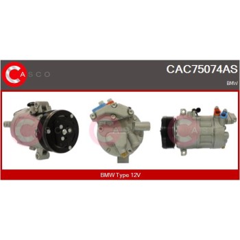Compresor, aire acondicionado - CASCO CAC75074AS