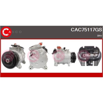 Compresor, aire acondicionado - CASCO CAC75117GS