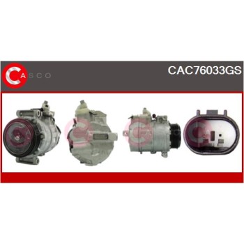 Compresor, aire acondicionado - CASCO CAC76033GS