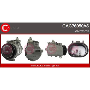 Compresor, aire acondicionado - CASCO CAC76050AS