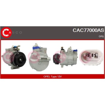 Compresor, aire acondicionado - CASCO CAC77000AS