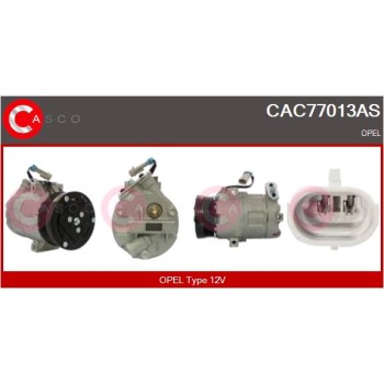 Compresor, aire acondicionado - CASCO CAC77013AS