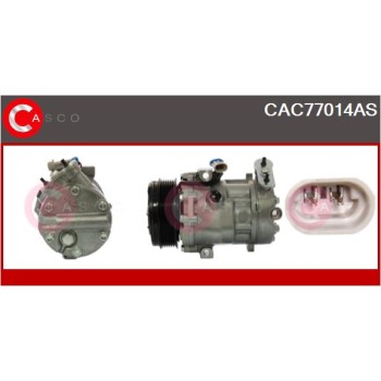Compresor, aire acondicionado - CASCO CAC77014AS