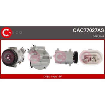 Compresor, aire acondicionado - CASCO CAC77027AS
