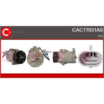 Compresor, aire acondicionado - CASCO CAC77031AS