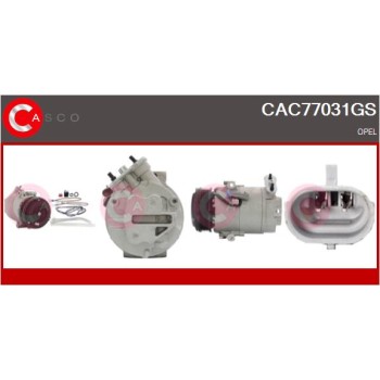 Compresor, aire acondicionado - CASCO CAC77031GS
