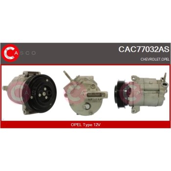 Compresor, aire acondicionado - CASCO CAC77032AS