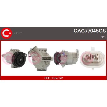 Compresor, aire acondicionado - CASCO CAC77045GS