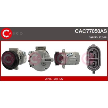 Compresor, aire acondicionado - CASCO CAC77050AS