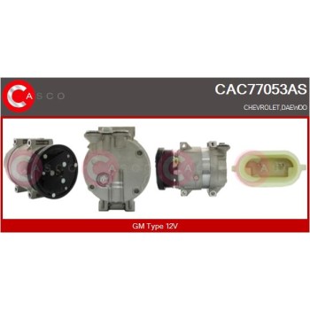 Compresor, aire acondicionado - CASCO CAC77053AS