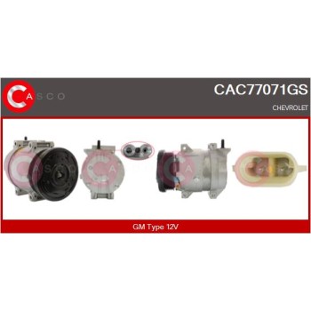 Compresor, aire acondicionado - CASCO CAC77071GS
