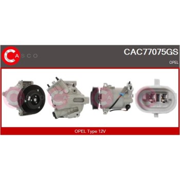 Compresor, aire acondicionado - CASCO CAC77075GS