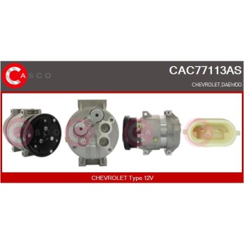 Compresor, aire acondicionado - CASCO CAC77113AS