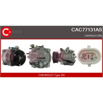 Compresor, aire acondicionado - CASCO CAC77131AS