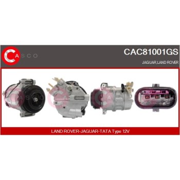 Compresor, aire acondicionado - CASCO CAC81001GS