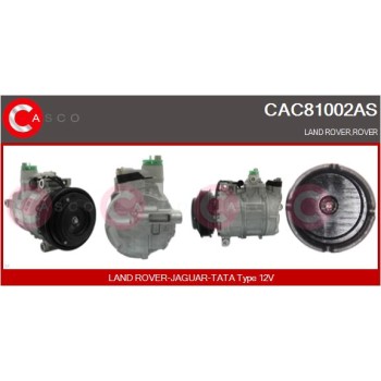 Compresor, aire acondicionado - CASCO CAC81002AS