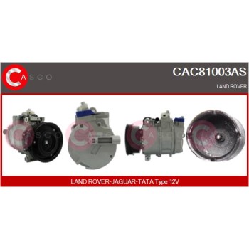 Compresor, aire acondicionado - CASCO CAC81003AS