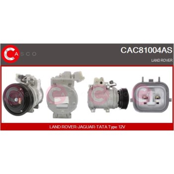 Compresor, aire acondicionado - CASCO CAC81004AS