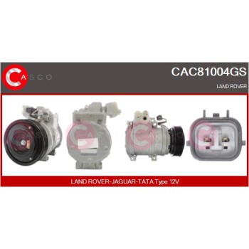 Compresor, aire acondicionado - CASCO CAC81004GS
