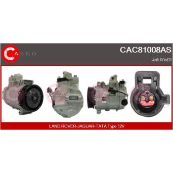Compresor, aire acondicionado - CASCO CAC81008AS