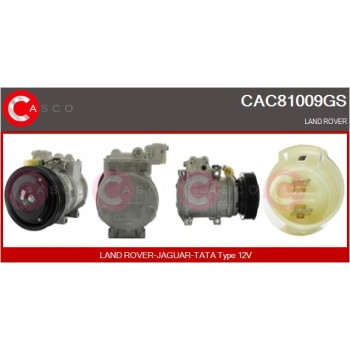 Compresor, aire acondicionado - CASCO CAC81009GS
