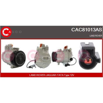Compresor, aire acondicionado - CASCO CAC81013AS