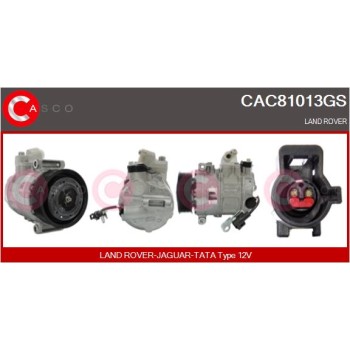 Compresor, aire acondicionado - CASCO CAC81013GS