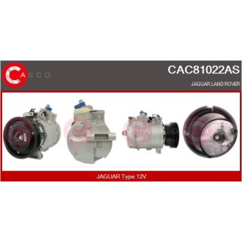 Compresor, aire acondicionado - CASCO CAC81022AS