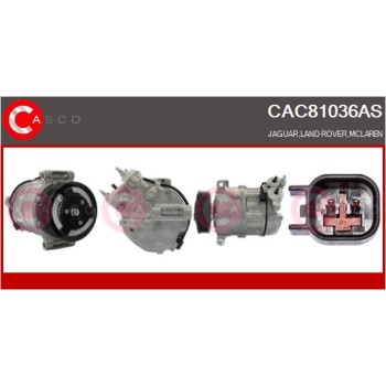 Compresor, aire acondicionado - CASCO CAC81036AS