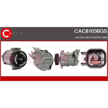 Compresor, aire acondicionado - CASCO CAC81036GS