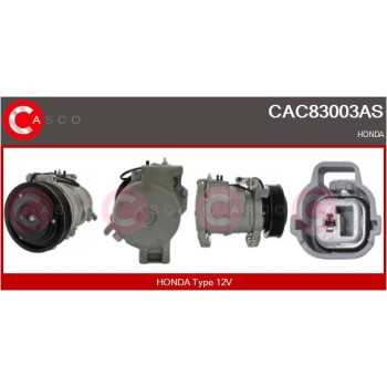 Compresor, aire acondicionado - CASCO CAC83003AS