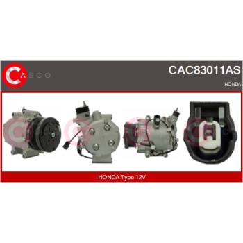 Compresor, aire acondicionado - CASCO CAC83011AS