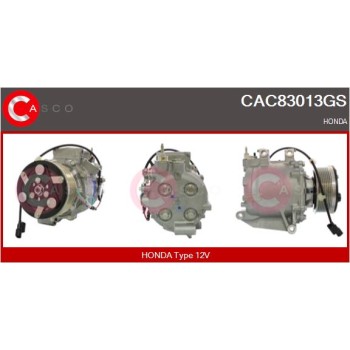 Compresor, aire acondicionado - CASCO CAC83013GS