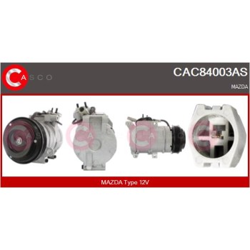 Compresor, aire acondicionado - CASCO CAC84003AS