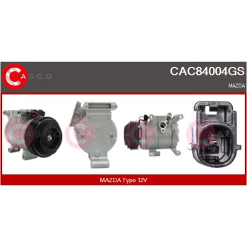 Compresor, aire acondicionado - CASCO CAC84004GS