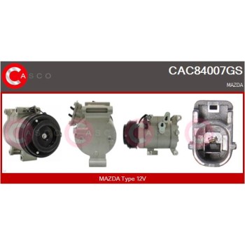 Compresor, aire acondicionado - CASCO CAC84007GS