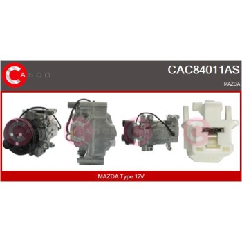 Compresor, aire acondicionado - CASCO CAC84011AS