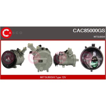 Compresor, aire acondicionado - CASCO CAC85000GS