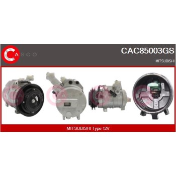 Compresor, aire acondicionado - CASCO CAC85003GS