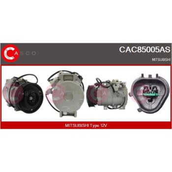 Compresor, aire acondicionado - CASCO CAC85005AS