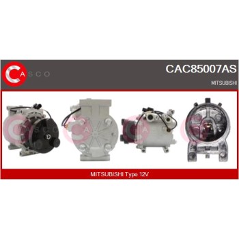 Compresor, aire acondicionado - CASCO CAC85007AS