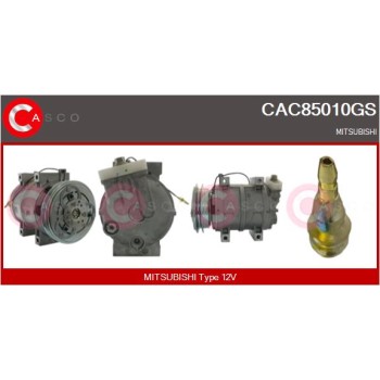 Compresor, aire acondicionado - CASCO CAC85010GS