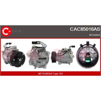 Compresor, aire acondicionado - CASCO CAC85016AS