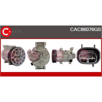 Compresor, aire acondicionado - CASCO CAC86076GS